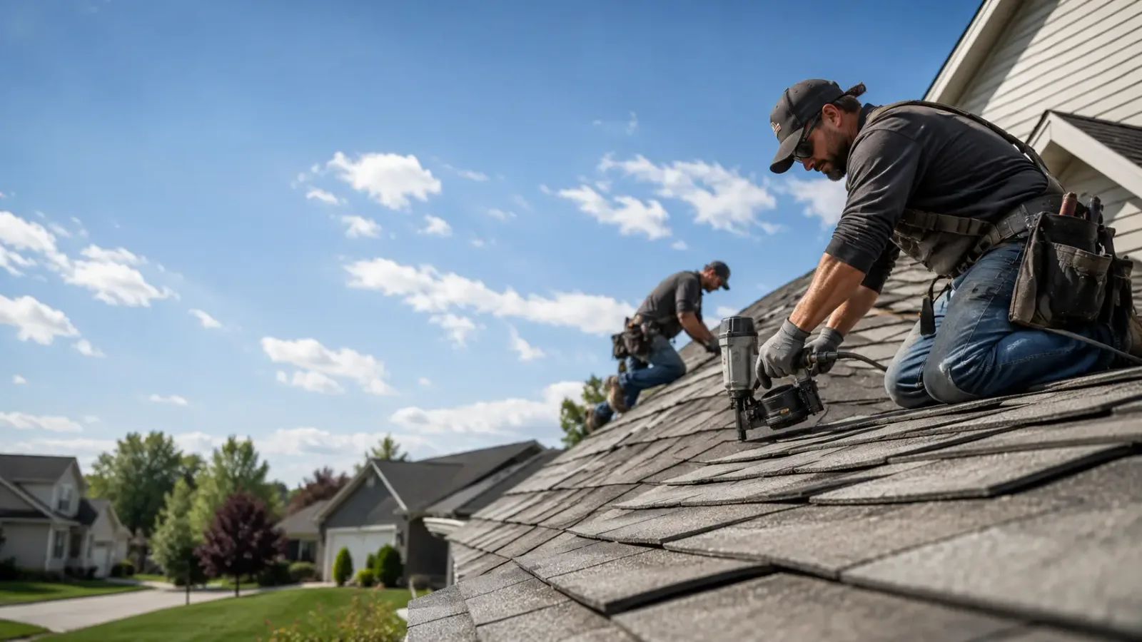 Storm Damage Roof Repair in Mead, WA near me